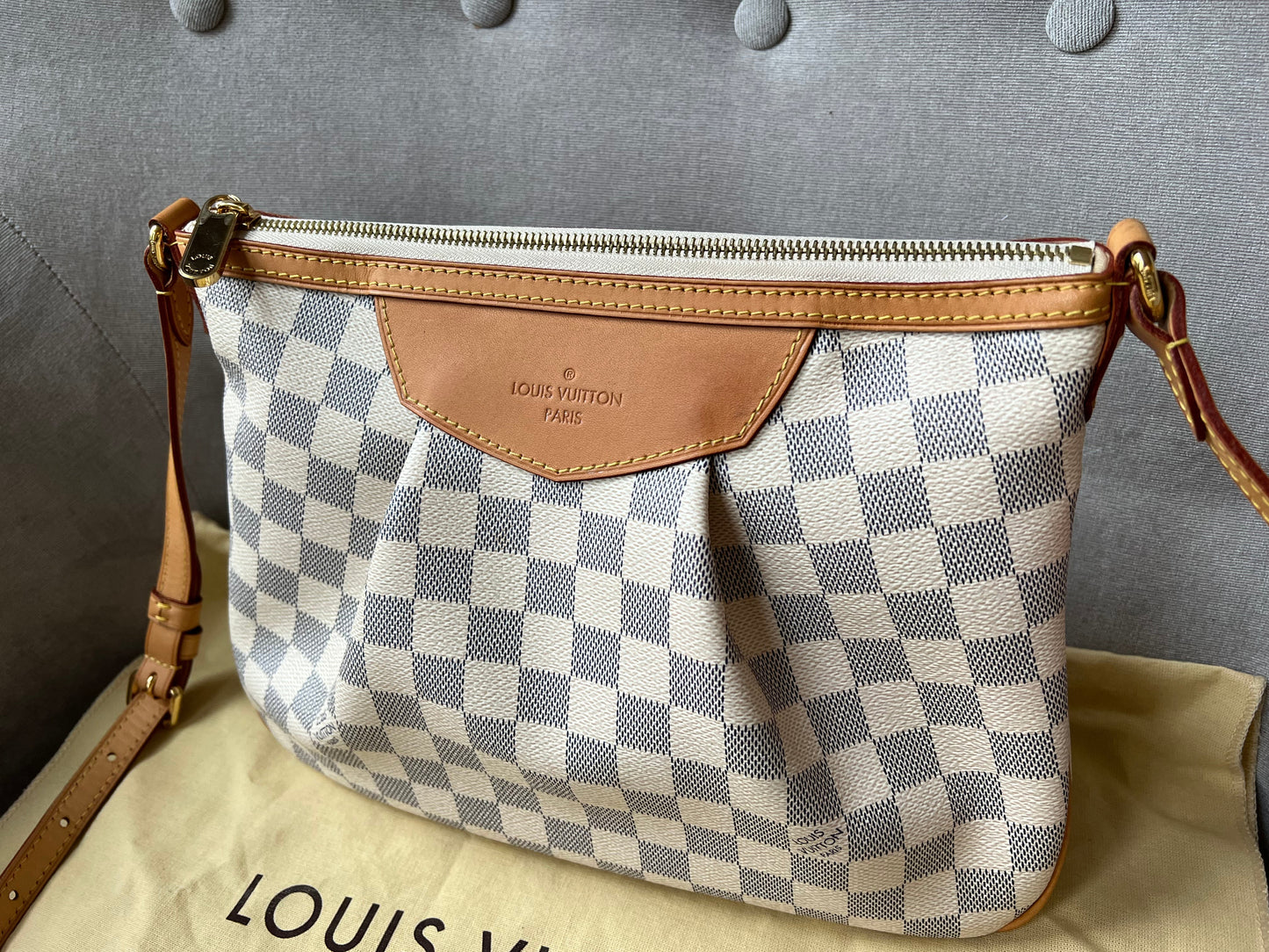 Louis Vuitton Siracusa Damier Azur