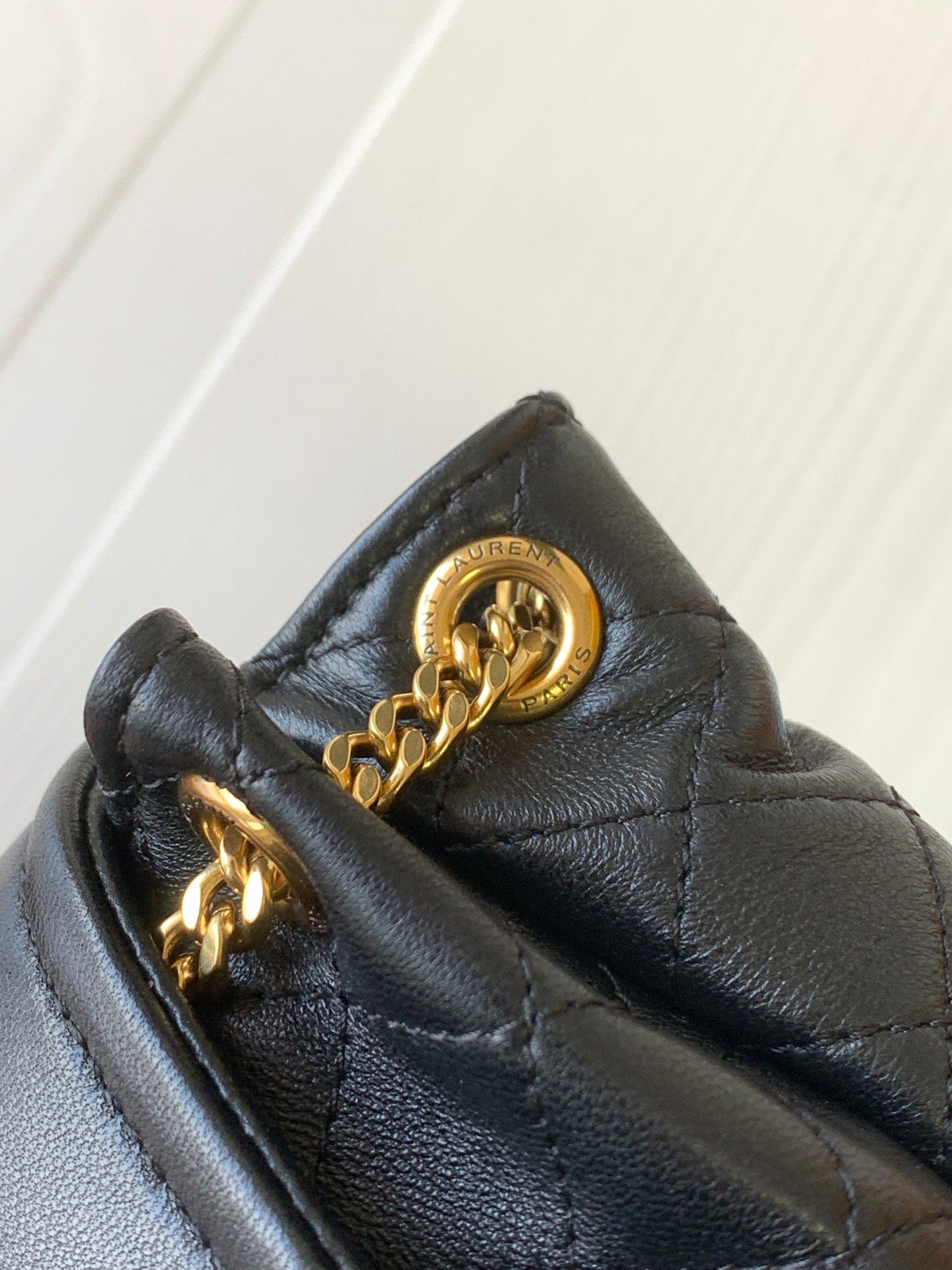 YSL Mini Nolita In Lambskin Bag