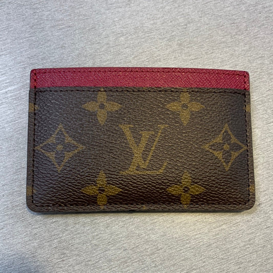 Louis Vuitton Monogram Fuchsia Card Holder