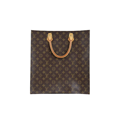 Rank A ｜ LV Monogram Sac Plat Tote Bag ｜072108