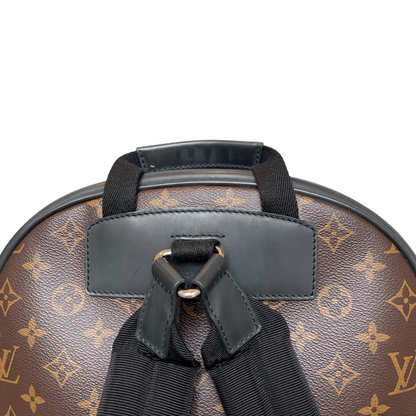 Louis-Vuitton Josh Damier Monogram Backpack Brown SHW