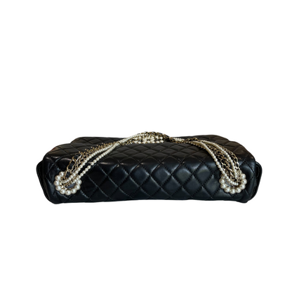 Westminster Flap Lambskin Black Pearl Strap