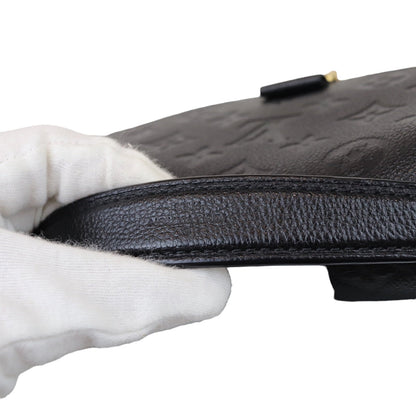 Louis-Vuitton Monogram Empreinte Pochette Metis Black GHW
