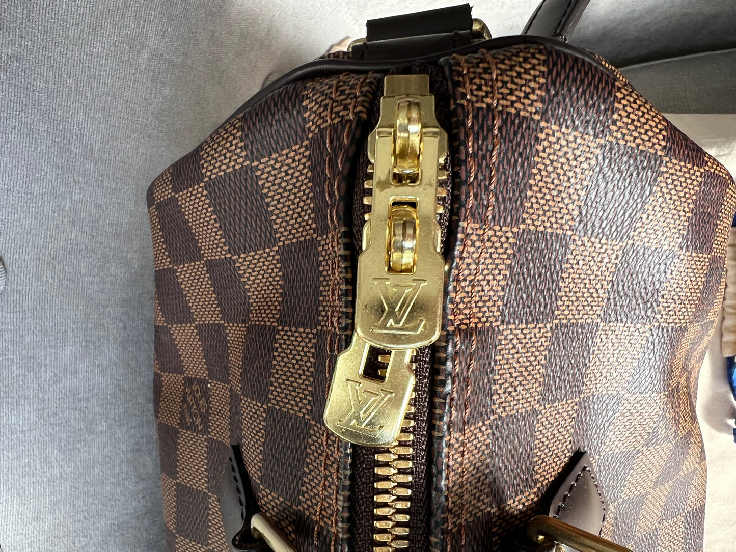 Louis Vuitton Speedy Bandouliere 30 Damier Ebene (RRP £1470)