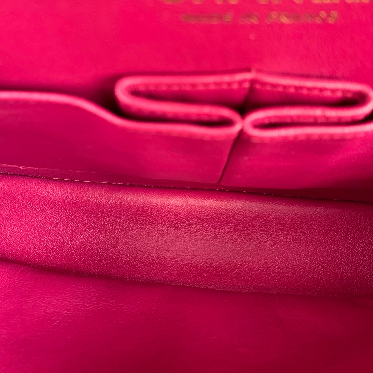 Classic Chevron Double Flap Medium Lambskin Pink GHW