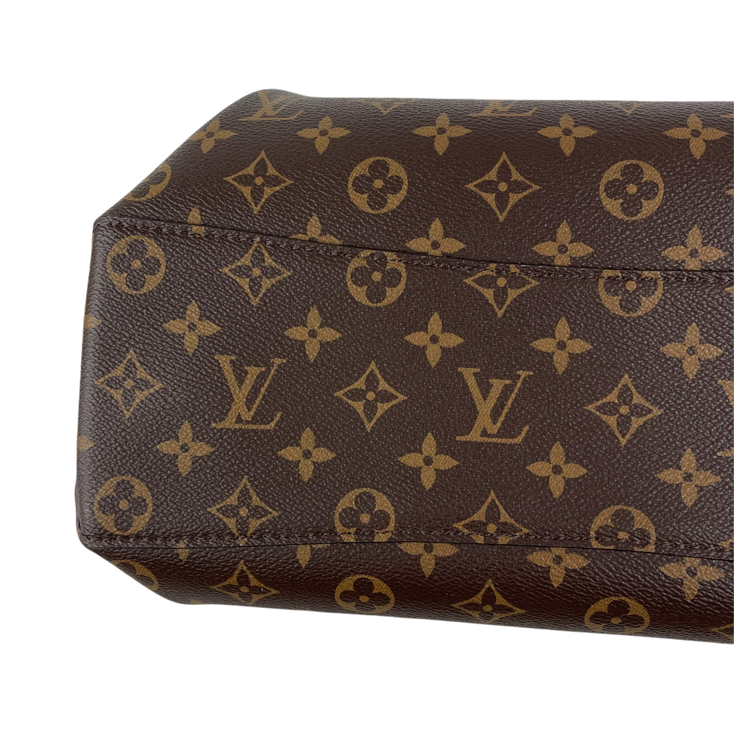 Louis-Vuitton Monogram Rivoli MM Canvas Brown GHW