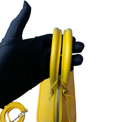 Louis-Vuitton Alma BB Epi Yellow SHW