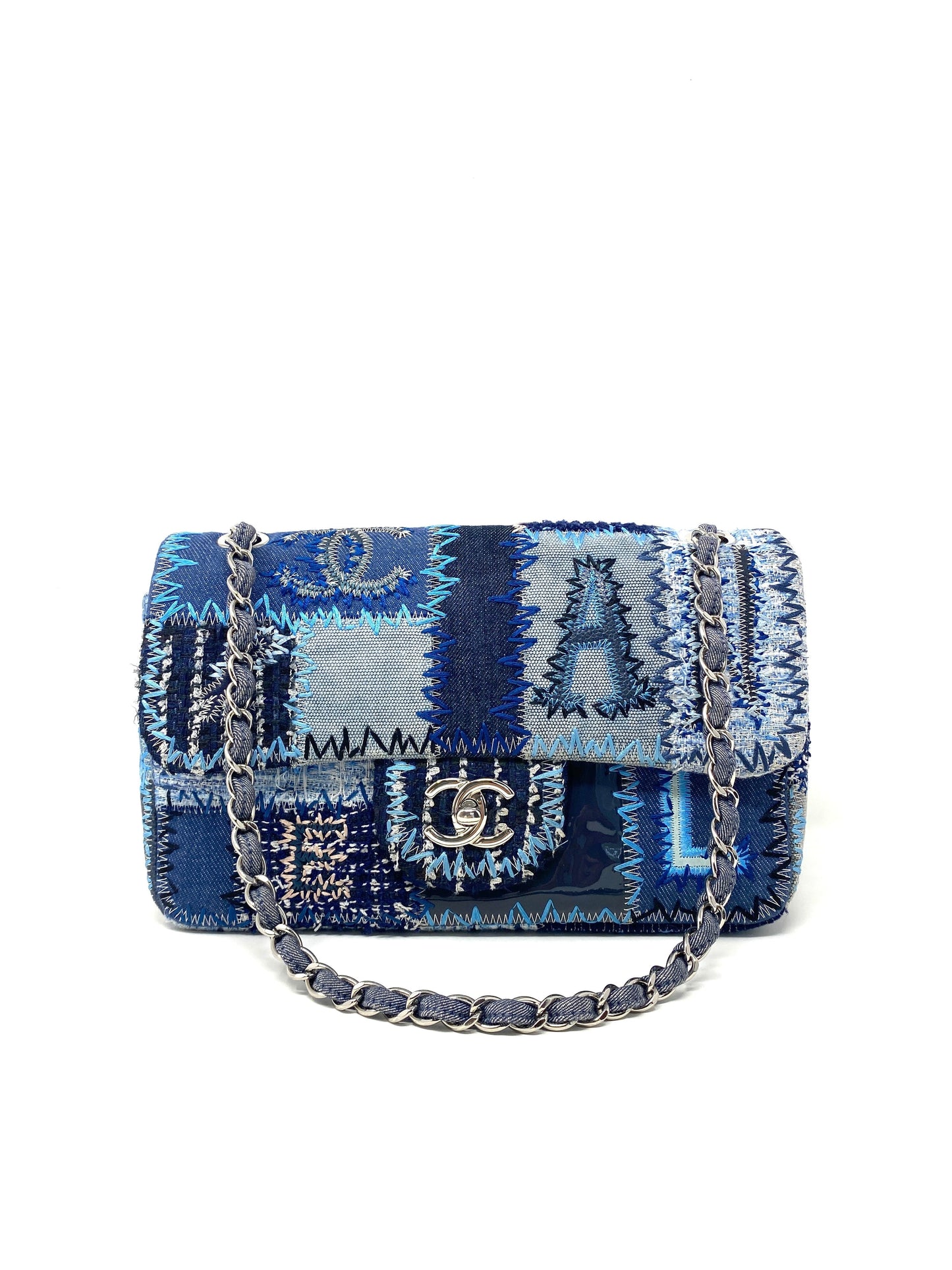 Chanel patchwork denim