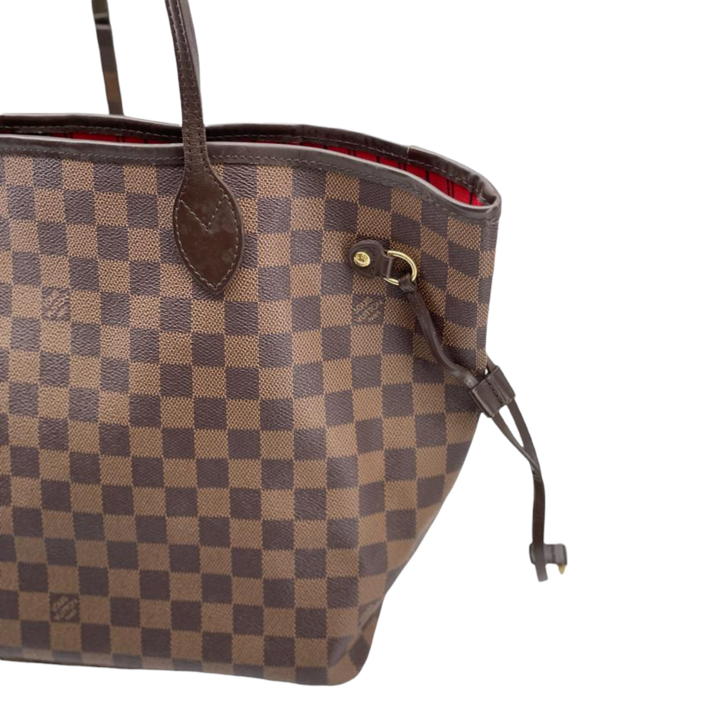 Louis-Vuitton Neverfull MM Ebene Damier GHW