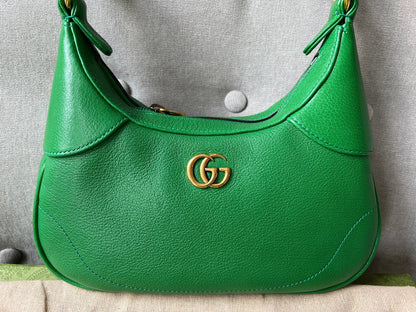 Gucci Green Small Aphrodite Shoulder Bag