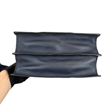 Gucci Medium Dionysus Bamboo Handle Calfskin Blue