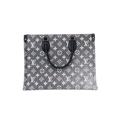 Louis-Vuitton OntheGO MM Denim
