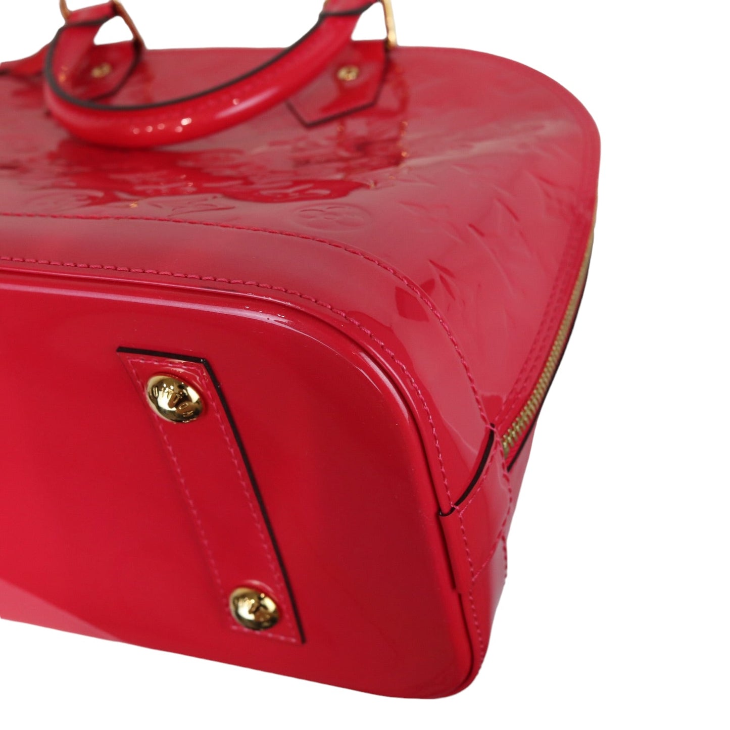 Louis-Vuitton Alma Vernis Monogram PM GHW