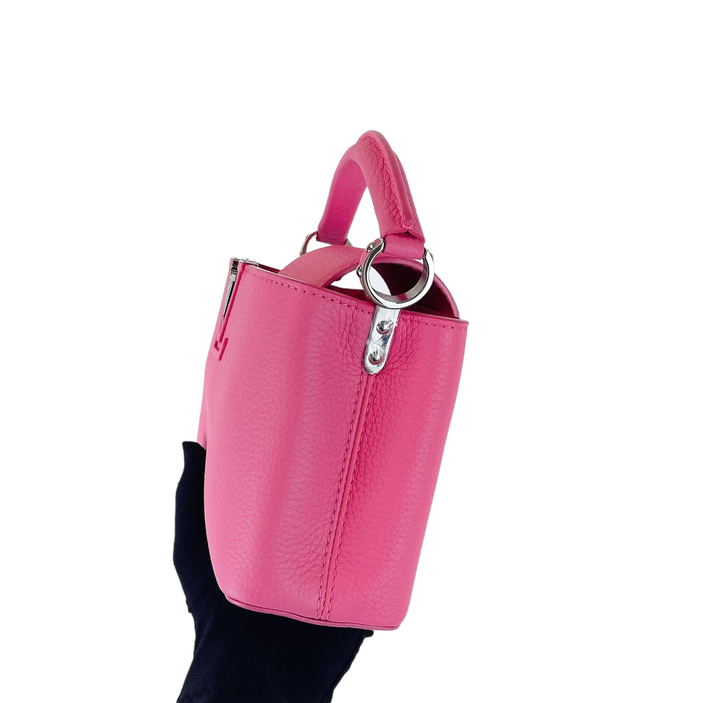 Louis-Vuitton Mini Capucines Pink SHW