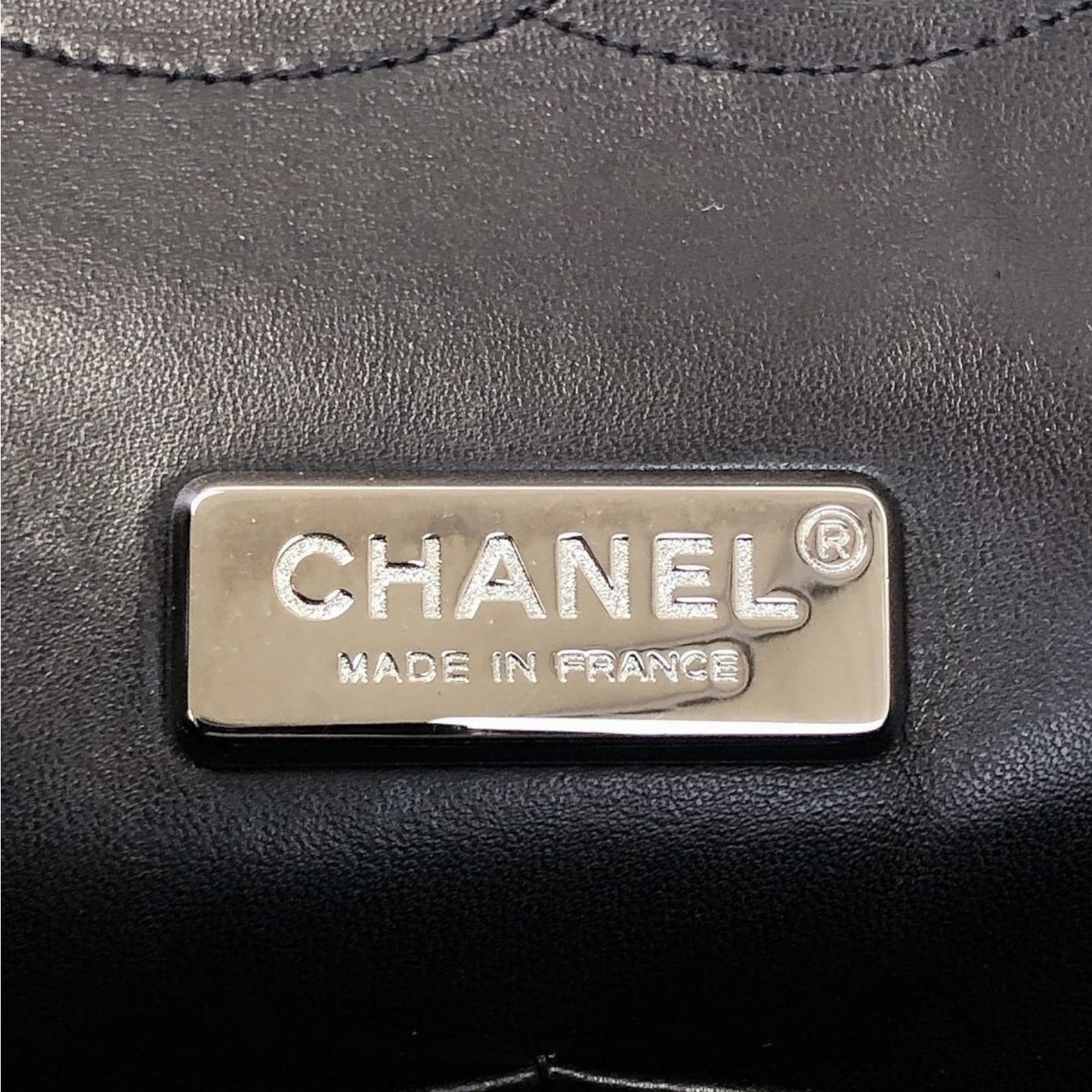Maxi Double Flap Python Black RHW