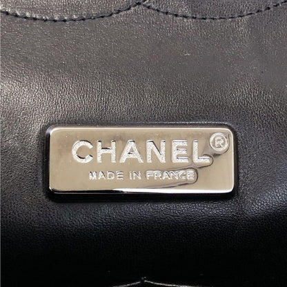 Maxi Double Flap Python Black RHW