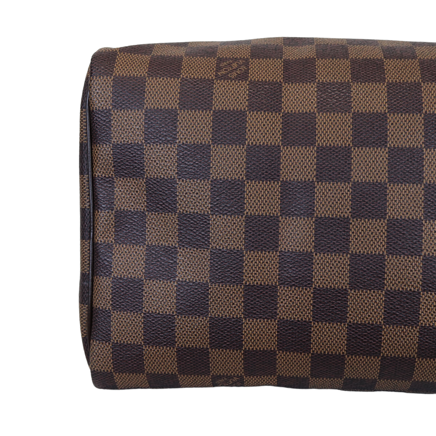 Louis-Vuitton Damier Ebene Speedy 30 Brown GHW