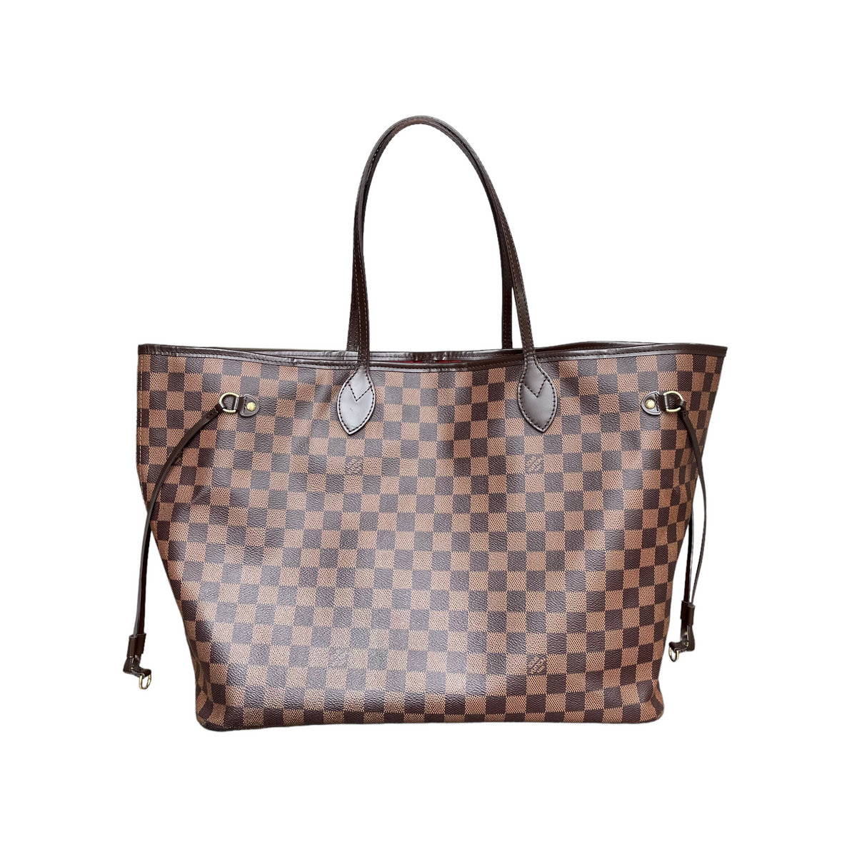 Louis-Vuitton Neverfull GM Damier Ebene Canvas GHW