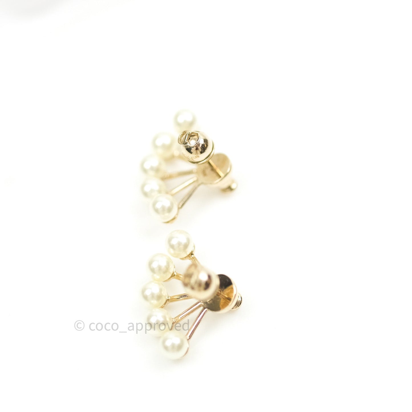 Christian Dior Pearl La Peite Tribale Earrings