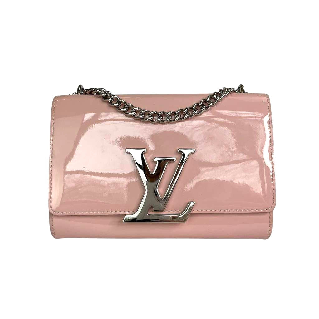 Louis-Vuitton Patent Crossbody in Pink