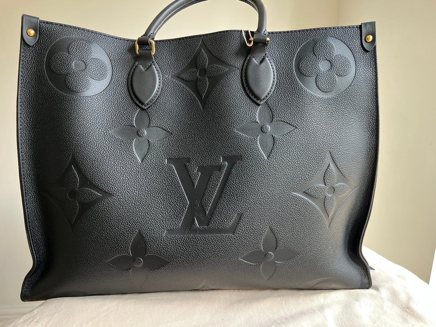 Louis Vuitton On the Go GM Black Empreinte (RRP £2,510)