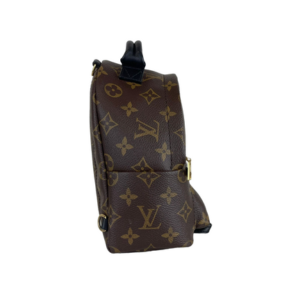 Louis-Vuitton Mini Palm Springs Monogram GHW