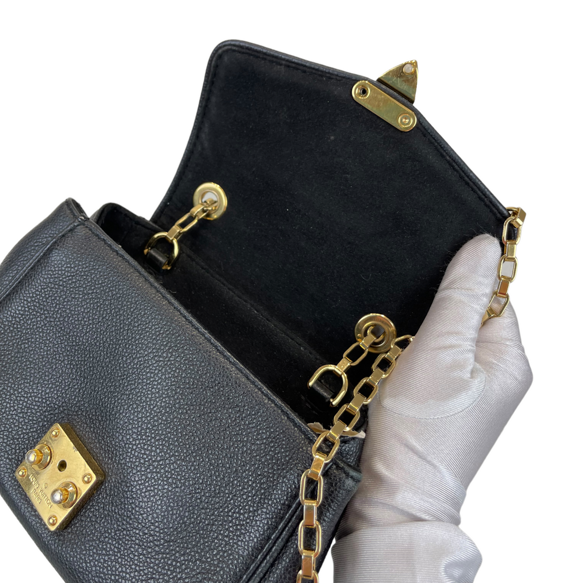 Louis-Vuitton Saint Germain BB Empreinte Black GHW