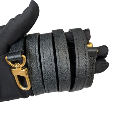 Louis-Vuitton Mini Pont Neuf Black Empreinte GHW