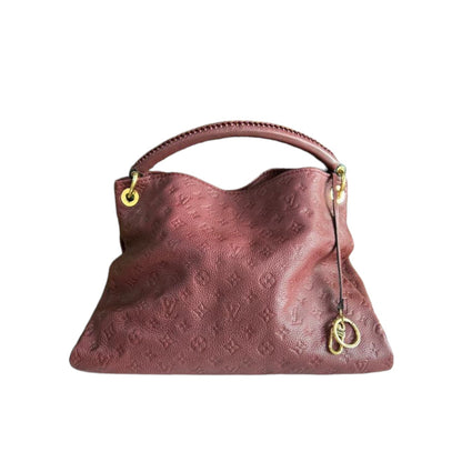 Louis-Vuitton Artsy MM Empreinte Burgundy GHW