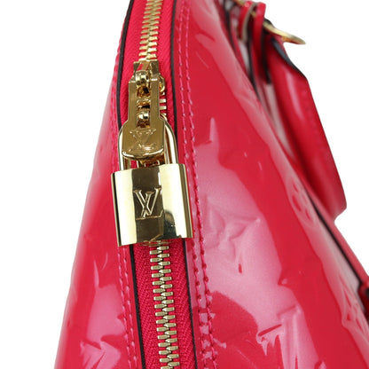 Louis-Vuitton Alma Vernis Monogram PM GHW
