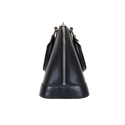 Louis-Vuitton Alma BB Black Epi SHW