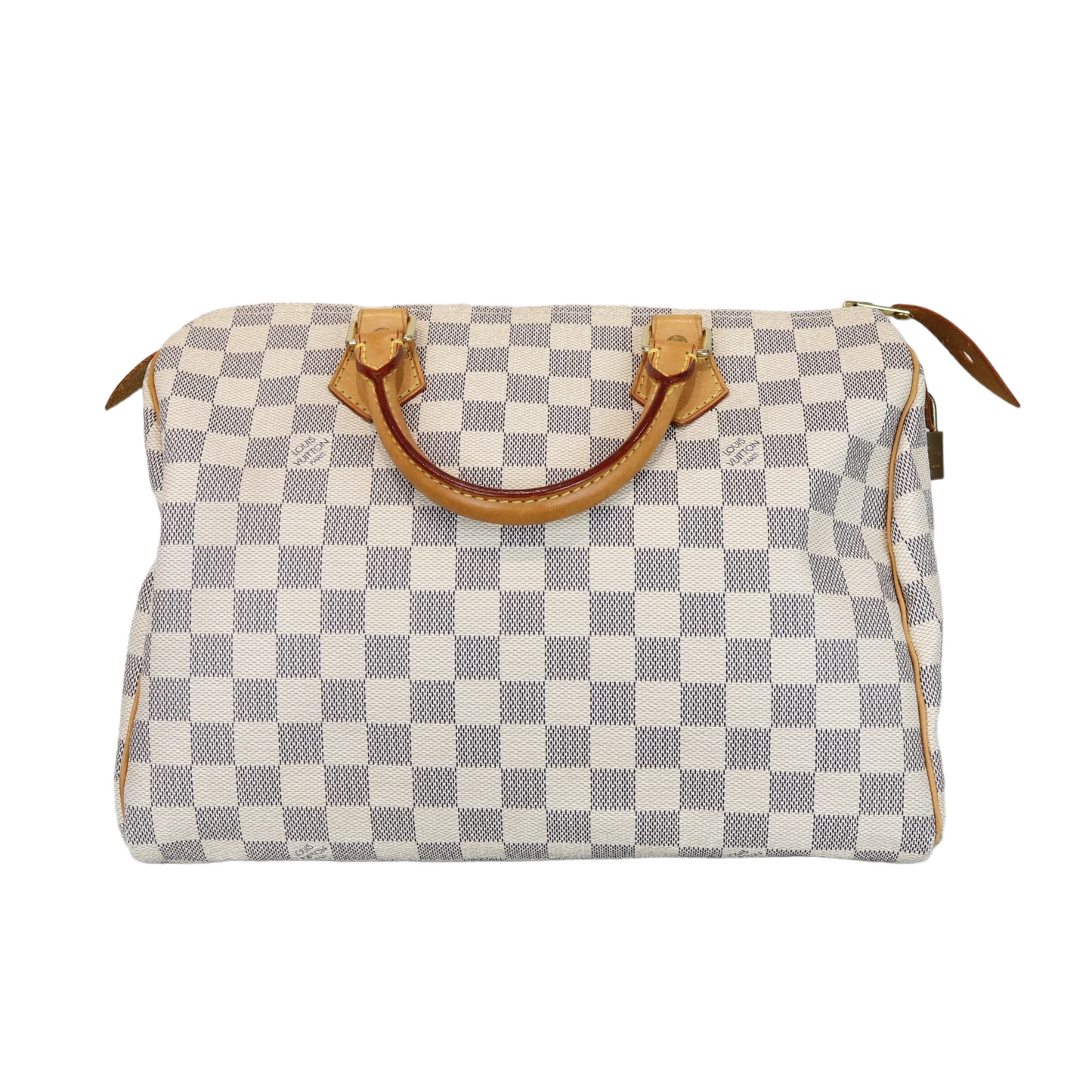 Louis-Vuitton Speedy 30 Damier Azur Canvas GHW