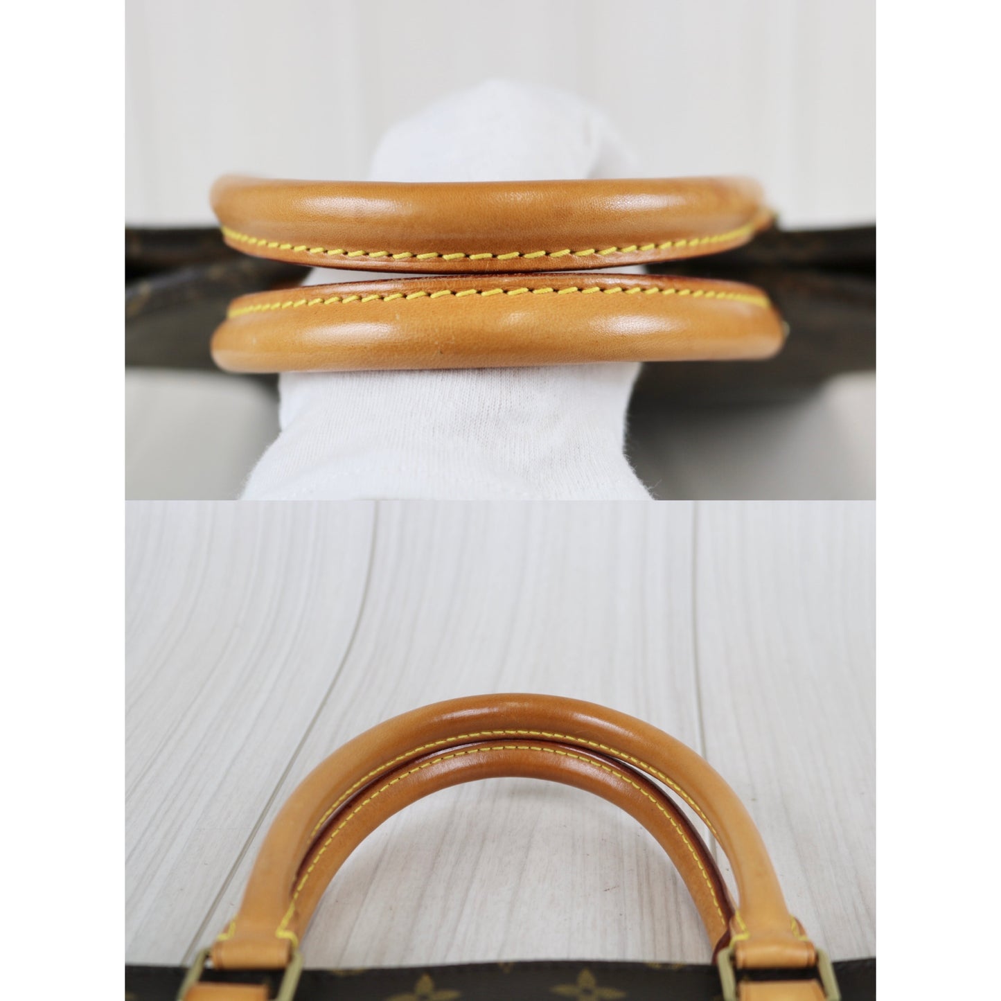 Rank A ｜ LV Monogram Sac Plat Tote Bag ｜ 061302