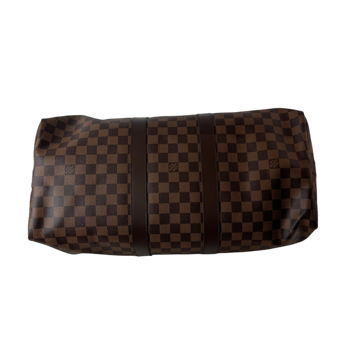 Louis-Vuitton Damier Ebene Canvas Keepall Bandoulière 45 GHW
