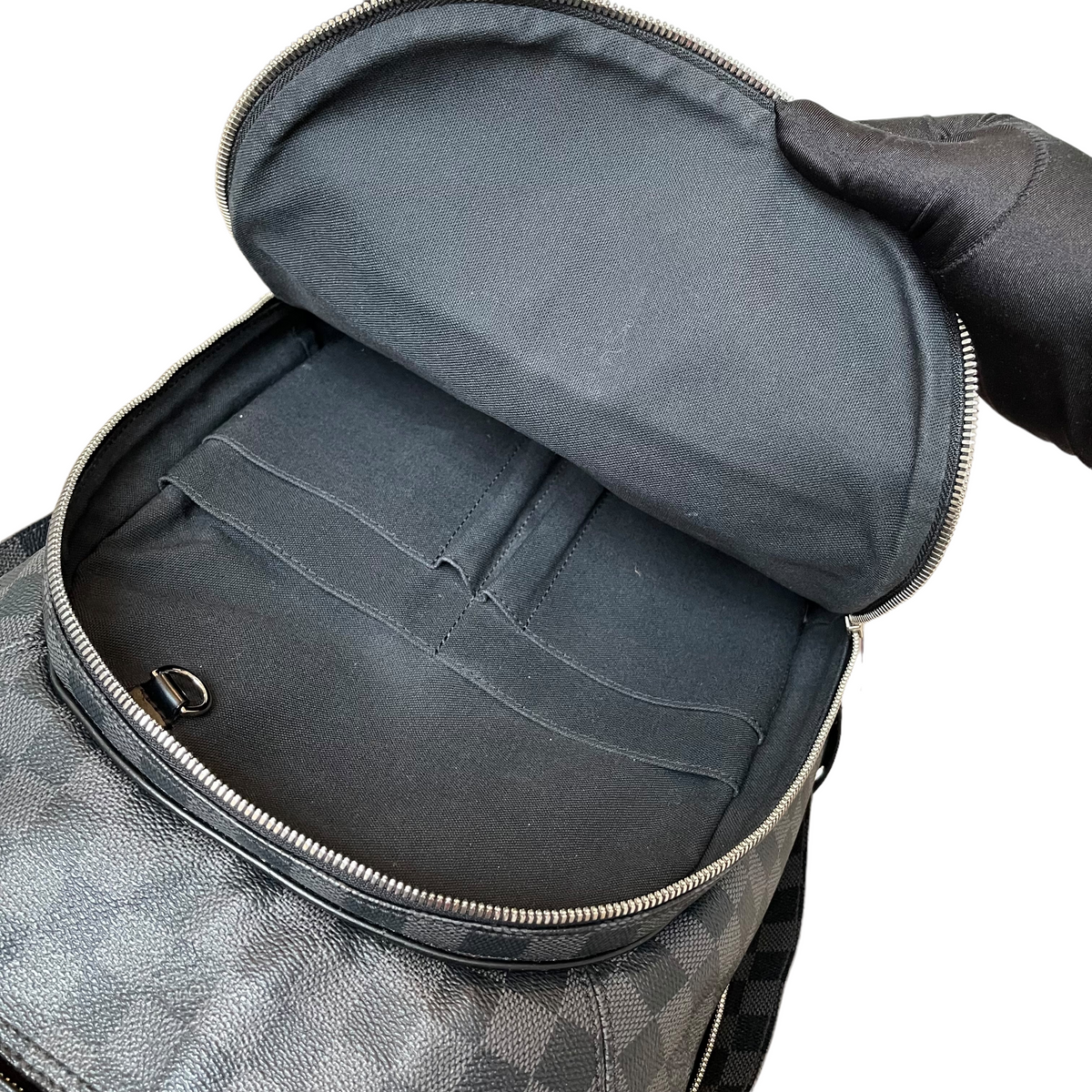 Louis-Vuitton Michael Backpack Damier Graphite SHW