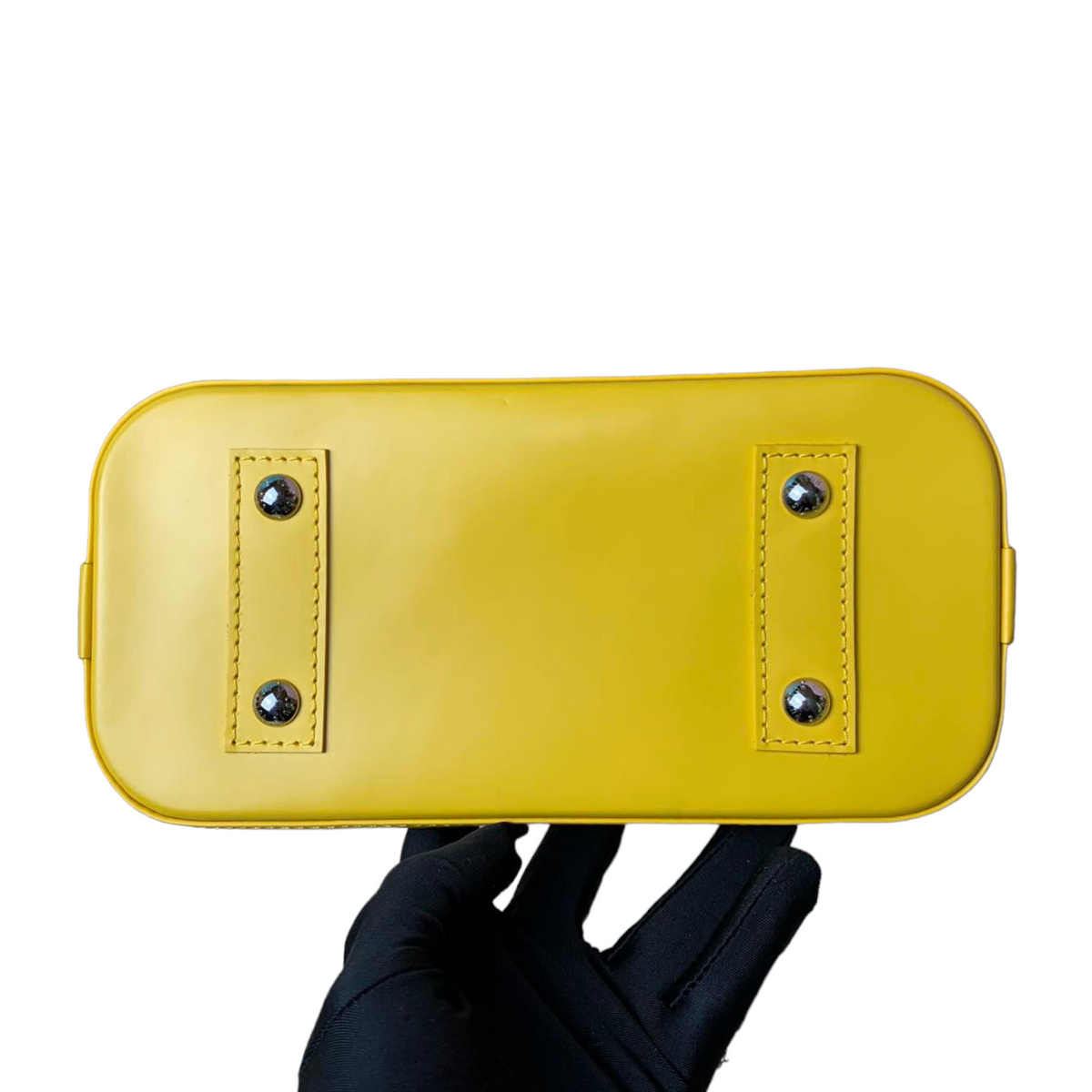 Louis-Vuitton Alma BB Epi Yellow SHW
