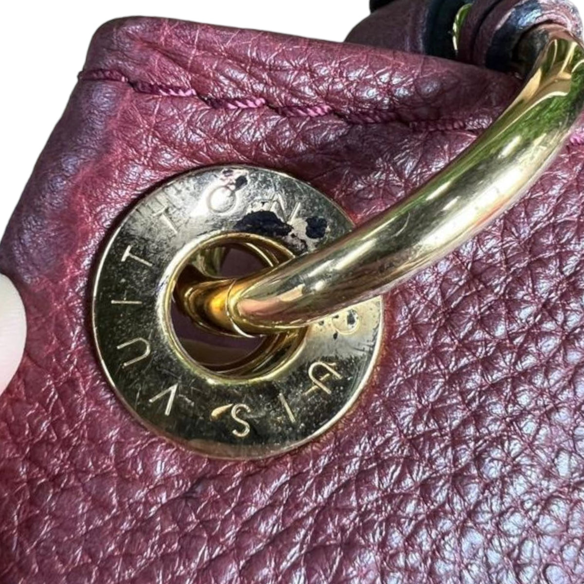 Louis-Vuitton Artsy MM Empreinte Burgundy GHW