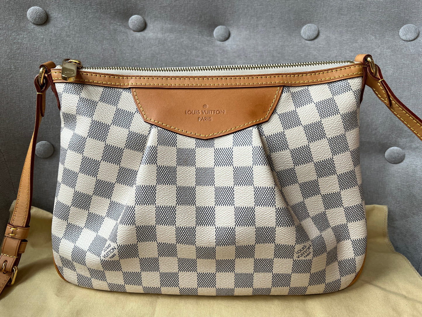 Louis Vuitton Siracusa Damier Azur