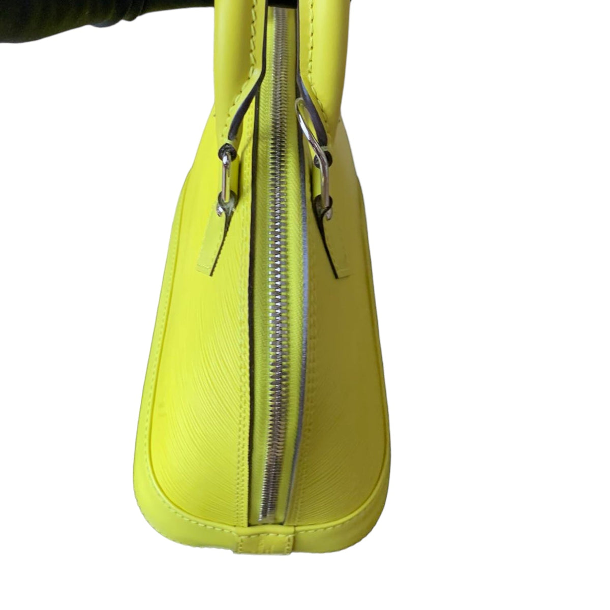 Louis-Vuitton Alma BB Epi Yellow SHW