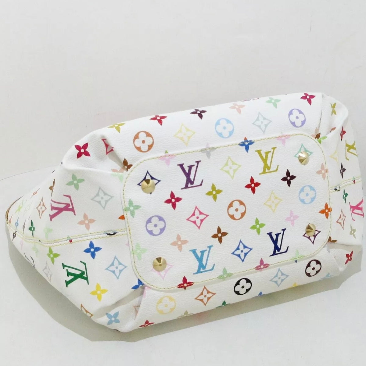 Louis-Vuitton Multicolour Monogram Annie White GHW