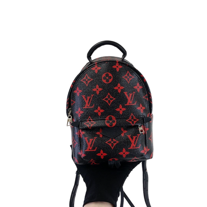 Louis-Vuitton Mini Palm Springs Infrarouge Canvas GHW