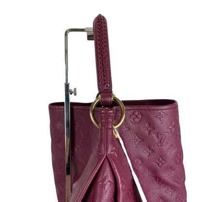 Louis-Vuitton Artsy MM Empreinte Burgundy GHW