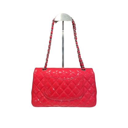 Classic Flap Medium Patent Pink SHW