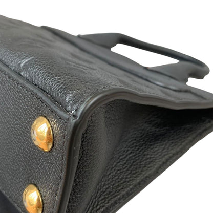 Louis-Vuitton Mini Pont Neuf Black Empreinte GHW