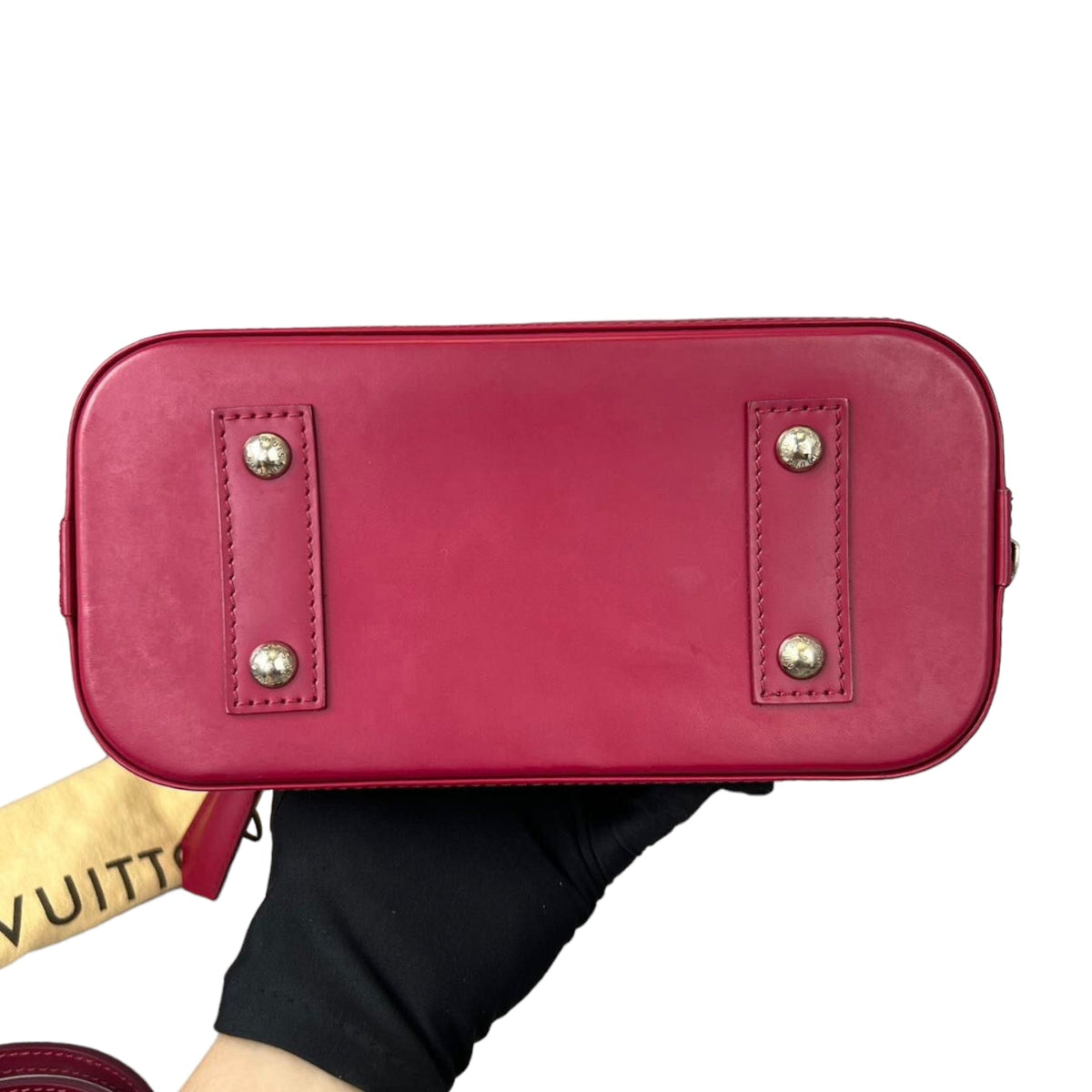 Louis-Vuitton Alma BB Epi Leather Pink SHW