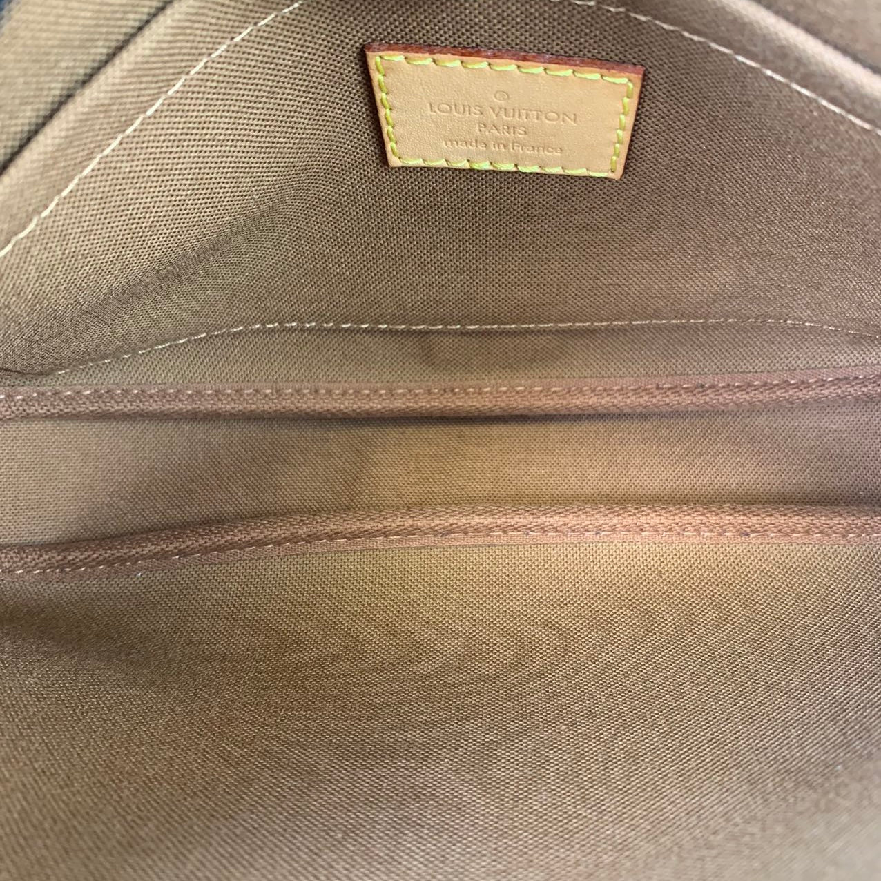 Louis-Vuitton Monogram Multi Pochette Accessoires Khaki GHW