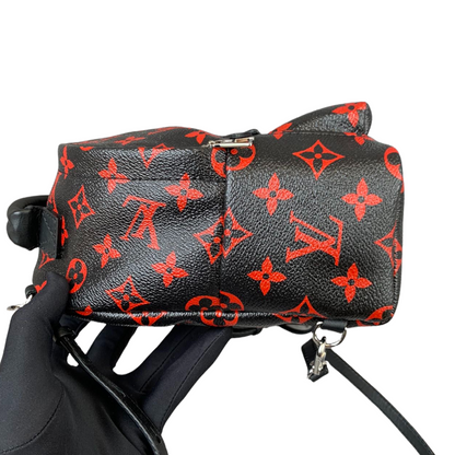 Louis-Vuitton Mini Palm Springs Infrarouge Canvas GHW