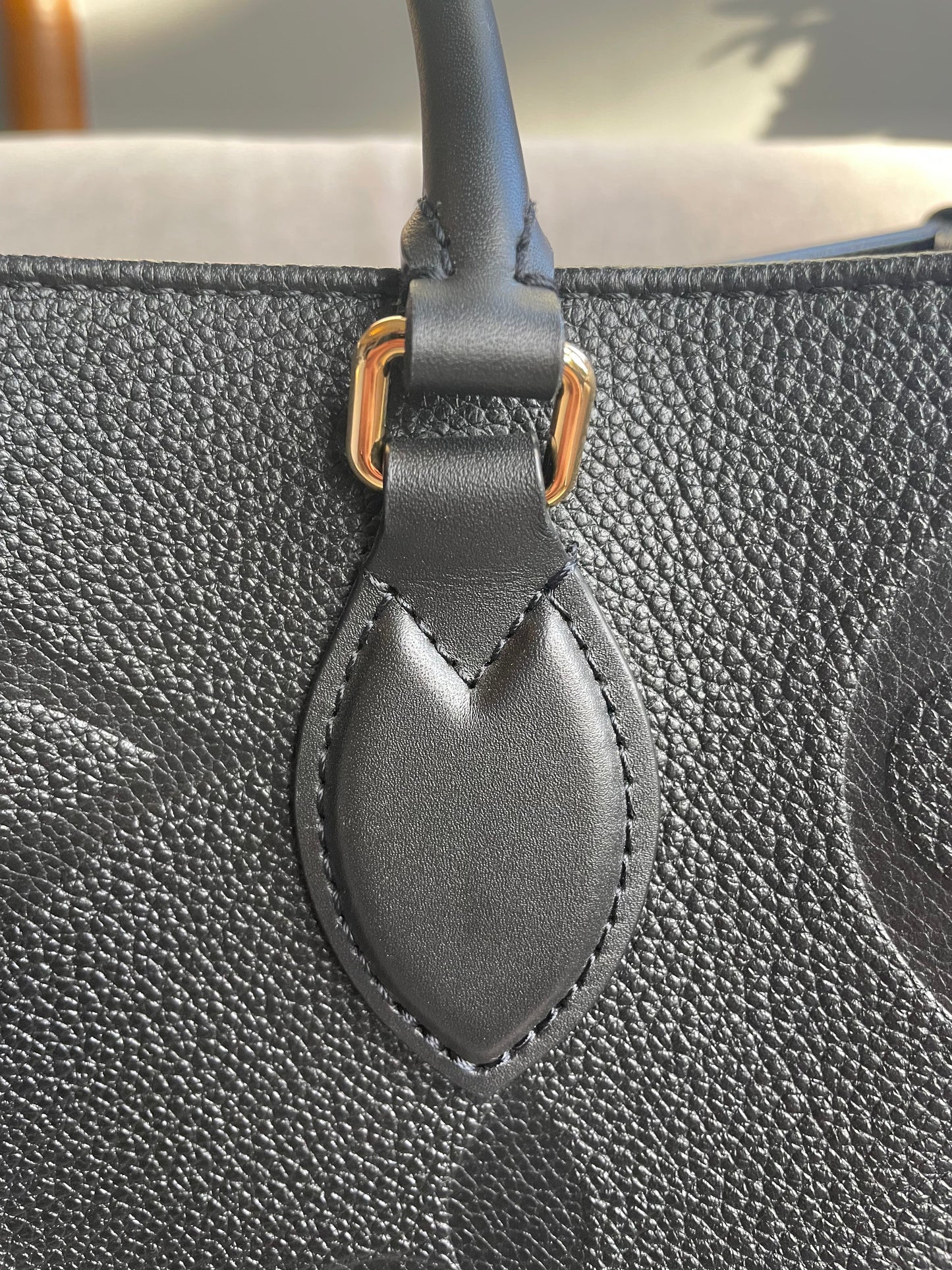 Louis Vuitton On the Go GM Black Empreinte (RRP £2,510)