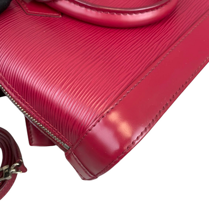 Louis-Vuitton Alma BB Epi Leather Red SHW