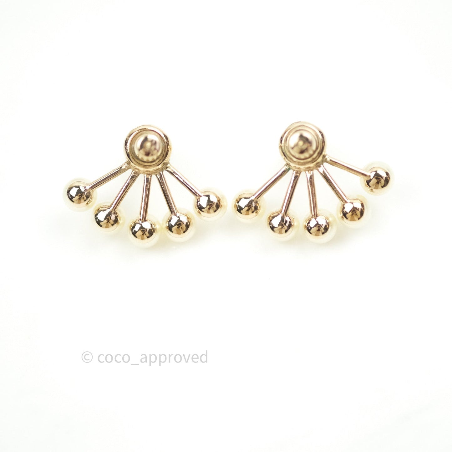 Christian Dior Pearl La Peite Tribale Earrings